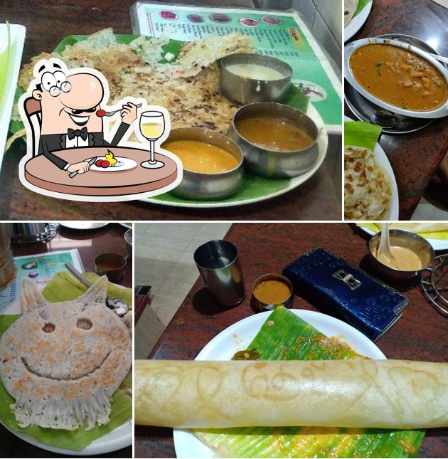 Meals at Hotel Sri Nivas Restaurant