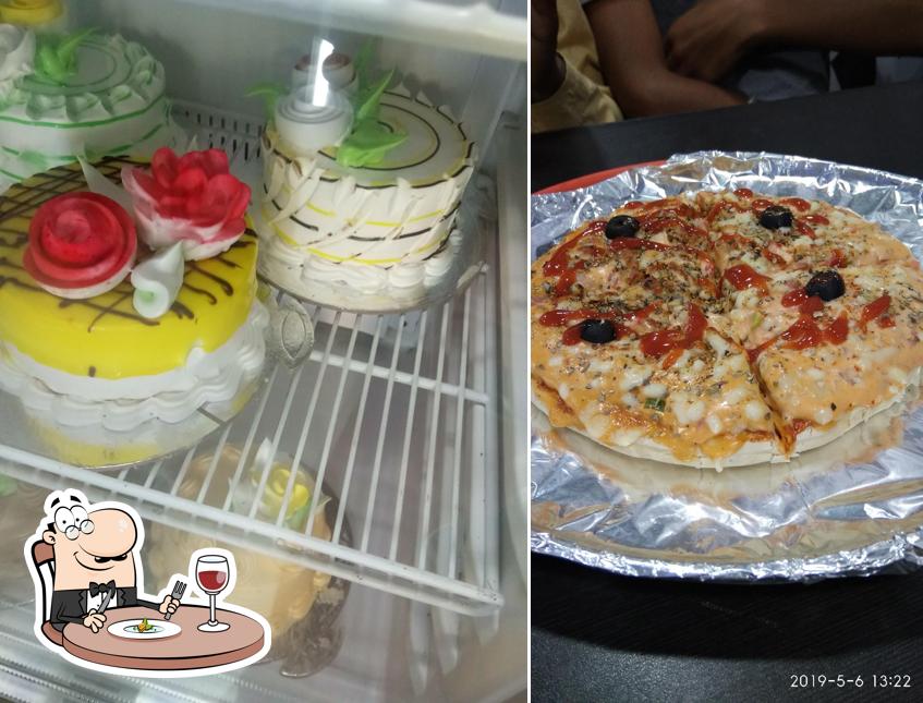 Food at Jeet Bakery