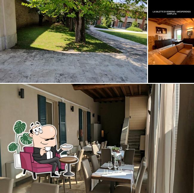 Gli interni di La Salette - Ristorante - Residenze con Appartamenti Completi di Cucina - Parco