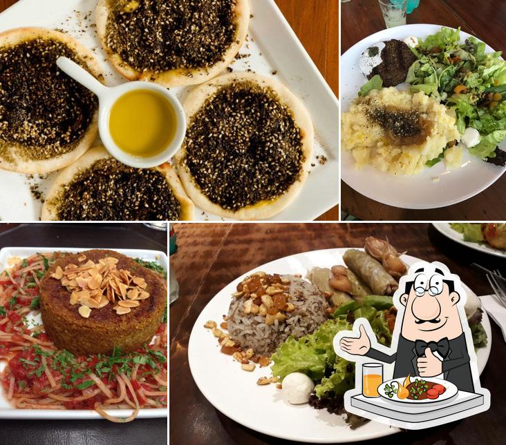 Platos en Manish Culinária Árabe