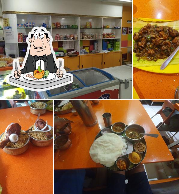 Food at Maruthi Bakery, Sweets & Restaurant: Non-Veg & Veg