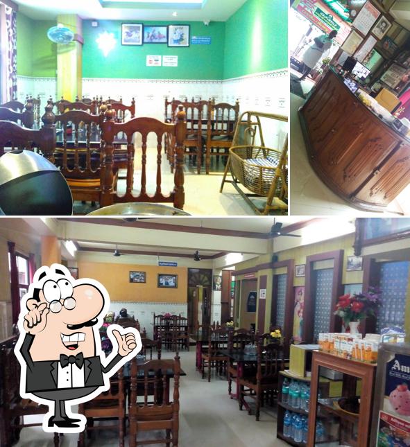 The interior of Matha Restaurant