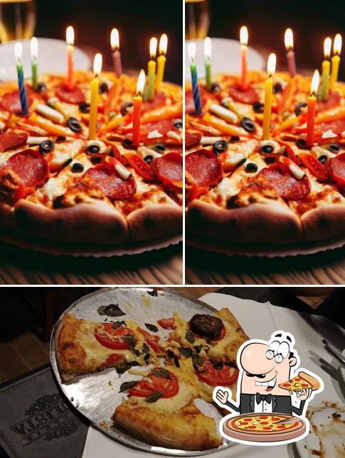 Escolha diversos variedades de pizza