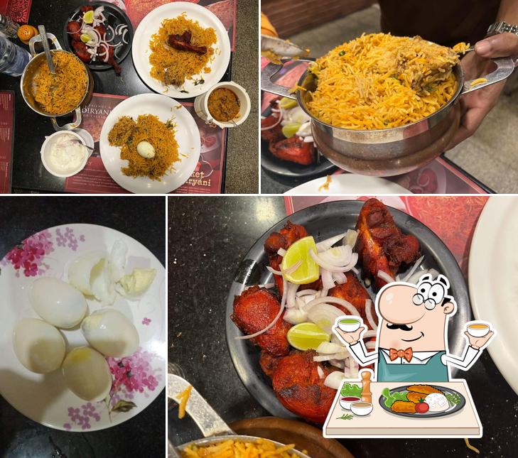Food at Bucket biriyani