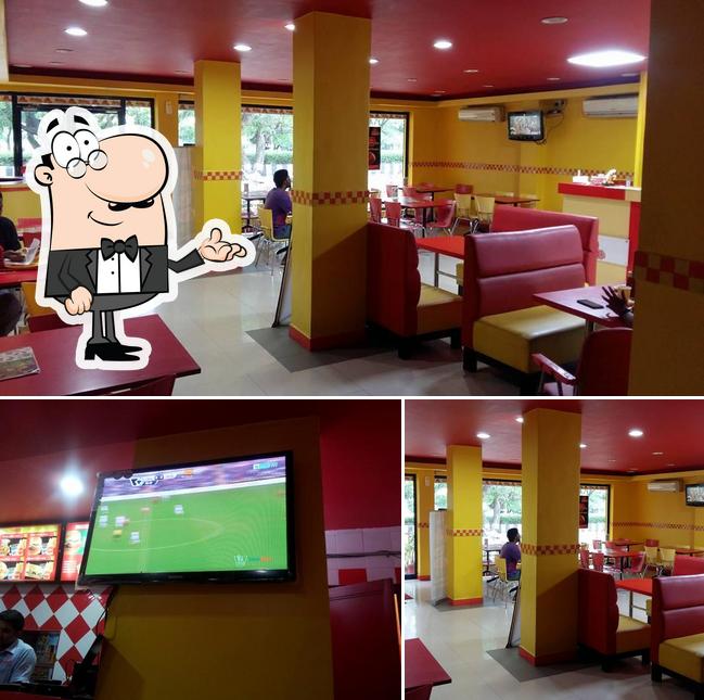 The interior of Chick In