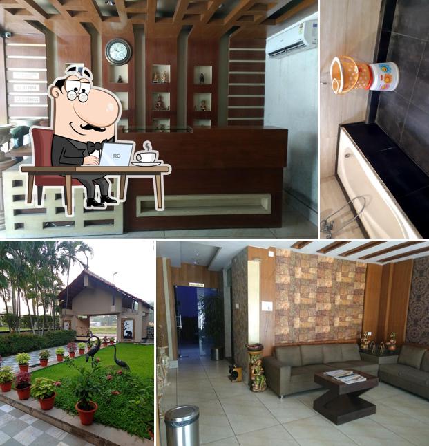 The interior of Hotel Archie Regency Ranchi - Best Hotel Ranchi Luxury Hotel & Business Hotel in Ranchi