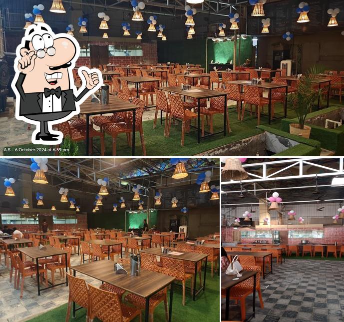 The interior of Jain Khandelwal Dhaba - Best Dhaba In Mansarovar, Jaipur