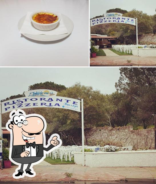 Questa è la foto che raffigura la esterno e cibo di L'Isola Che Non C'è