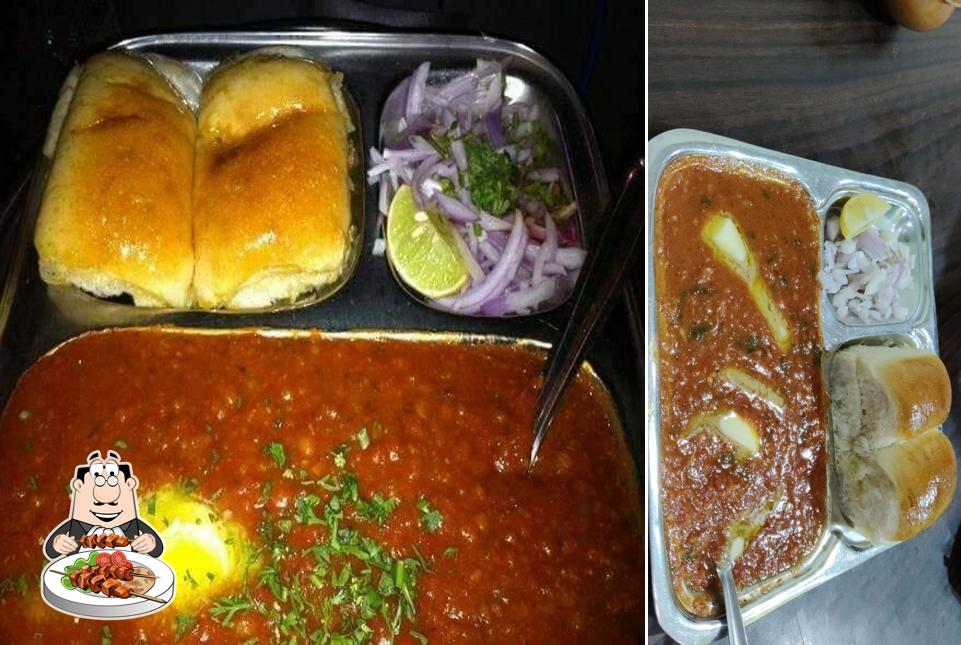 Food at Laxmi Pav Bhaji & Ice Cream Parlor