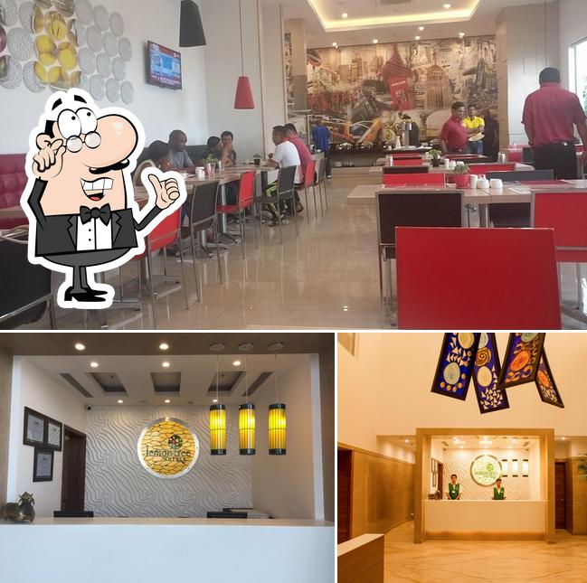 The interior of Lemon Tree Hotel, Sec 60, Gurgaon