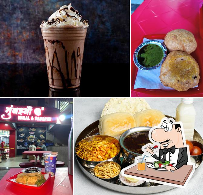 Chocolate mousse at MMV Mumbaiya Misal and Vadapav Palanpur