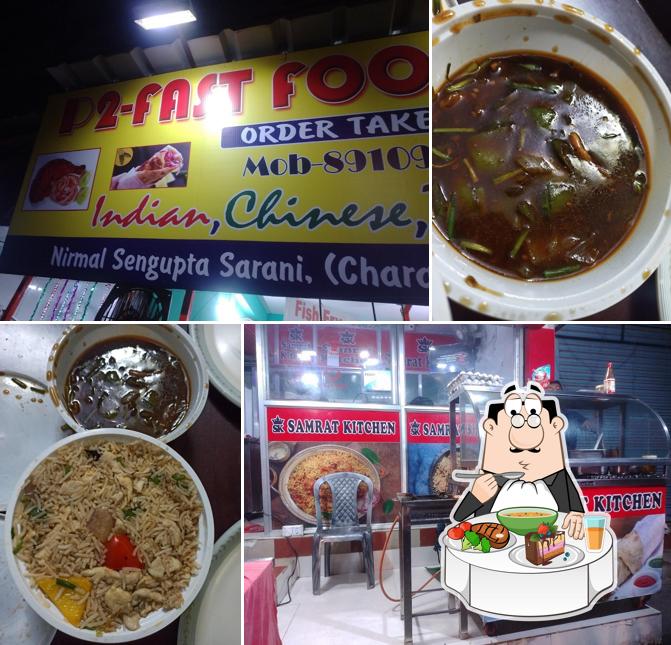 Hot and sour soup at SAMRAT KITCHEN