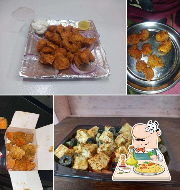 Food at The Crispy Hawkers