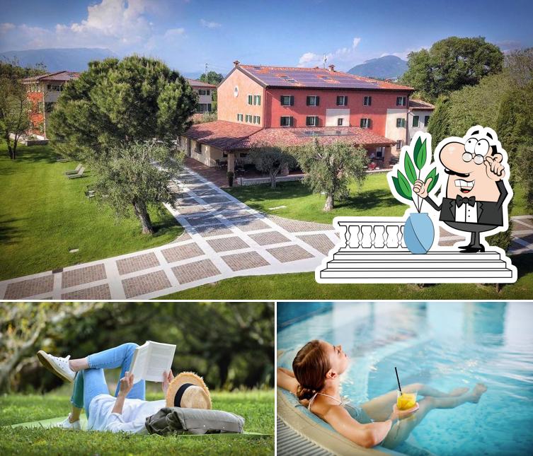 Goditi la vista dagli esterni di Borgo Romantico Relais