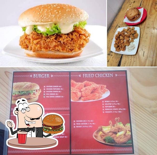 Try out a burger at Al Baik xpress