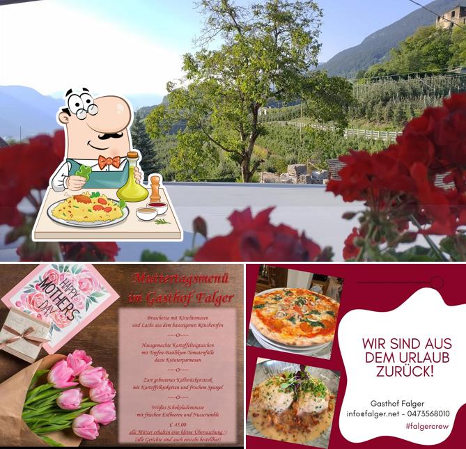Cibo al Albergo Falger