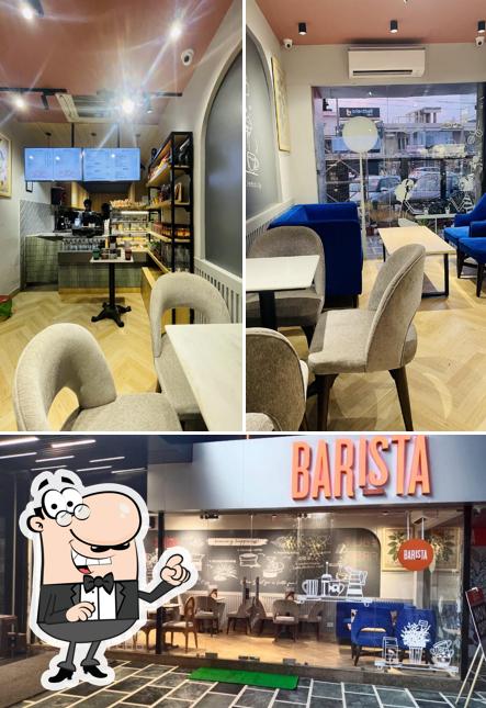 The interior of Barista