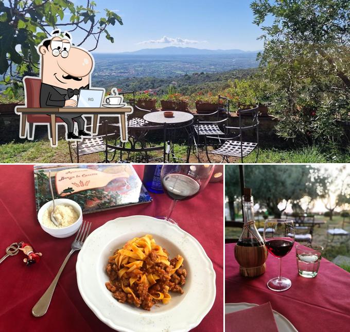 Gli interni di borgo la casetta