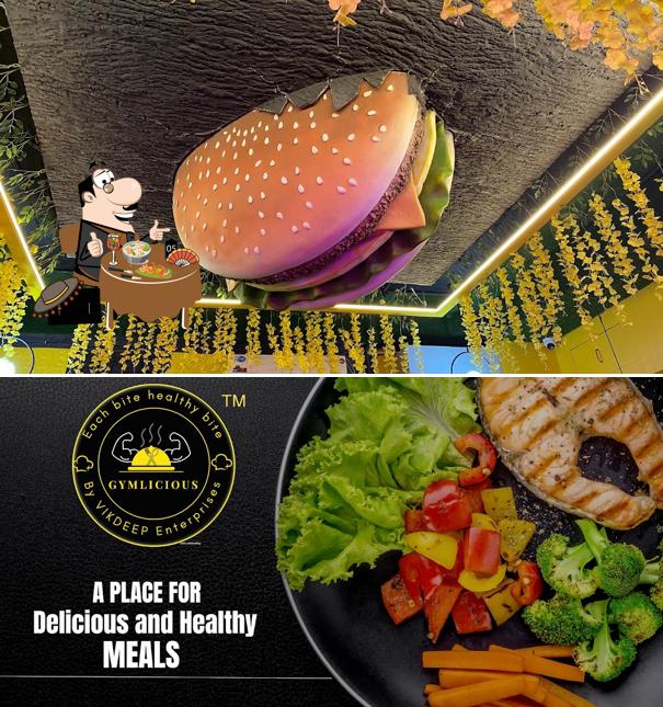 Meals at Gymlicious cafe