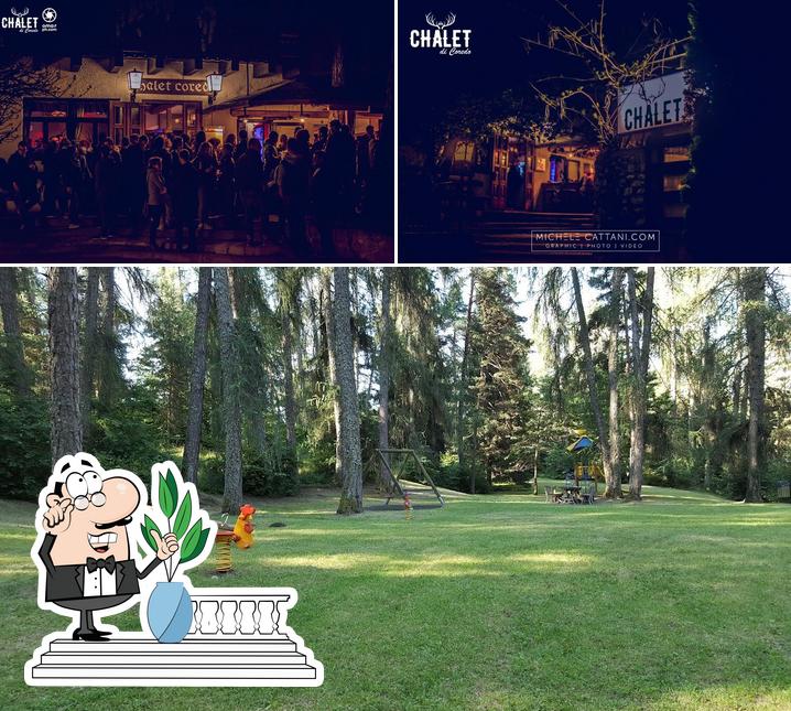 Gli esterni di Chalet di Coredo