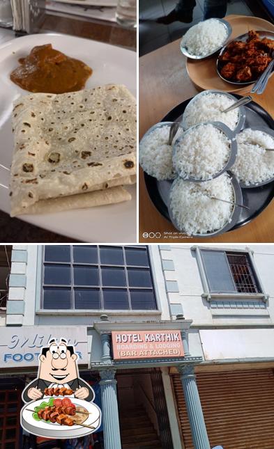 The restaurant's food and exterior