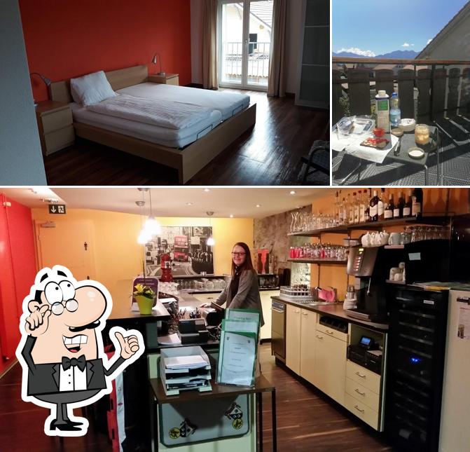 La foto della interni e bevanda di Hotel Restaurant Rössli