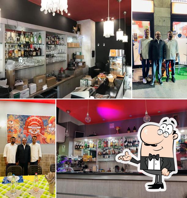 Gli interni di Malabar Spicy Restaurant