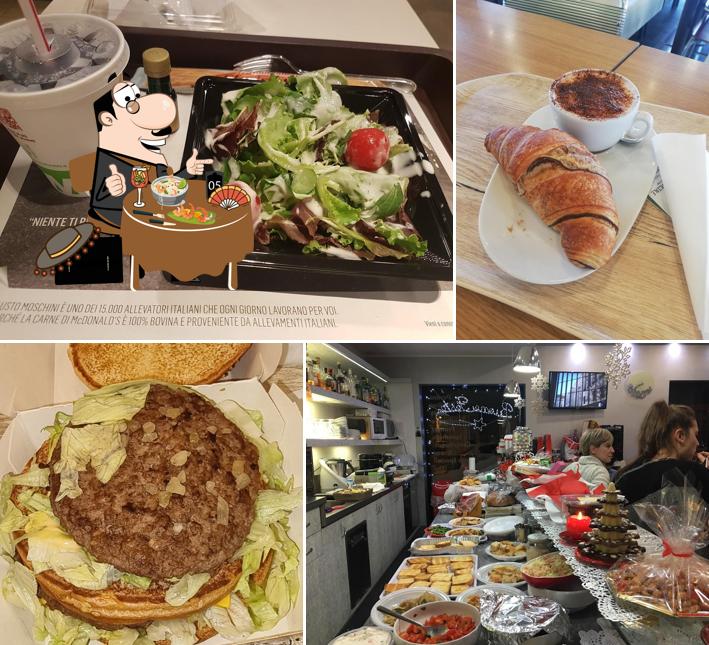 Cibo al McDonald's Milano Viale De Gasperi