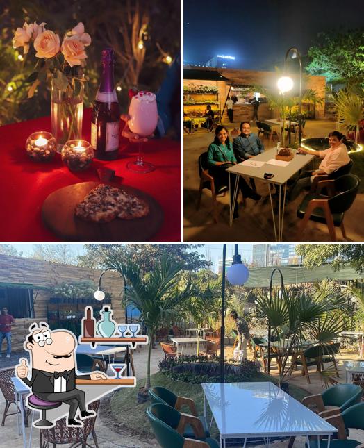 Among various things one can find interior and food at Papa & Co Cafe