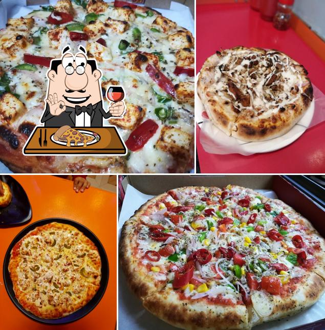 At Pizza Sabroso, you can order pizza