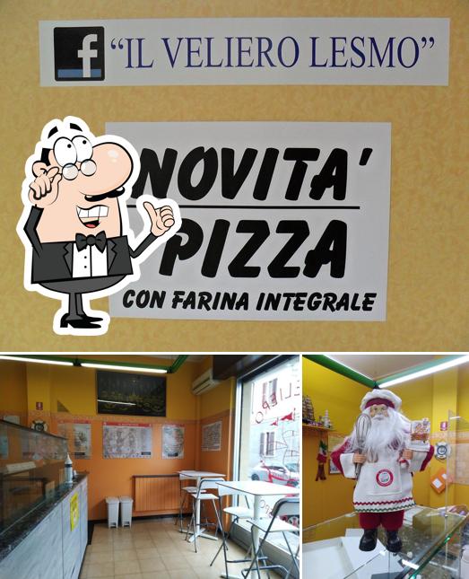 Gli interni di Pizzeria Il Veliero