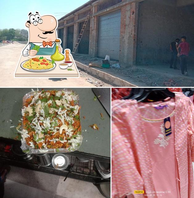 Food at Rajasthani Dhaba