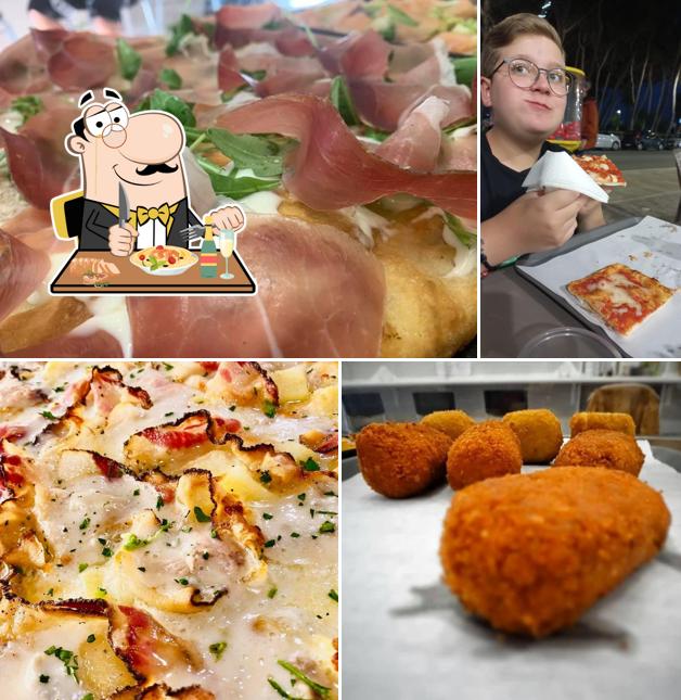Cibo al AROMA PIZZA Alba Adriatica