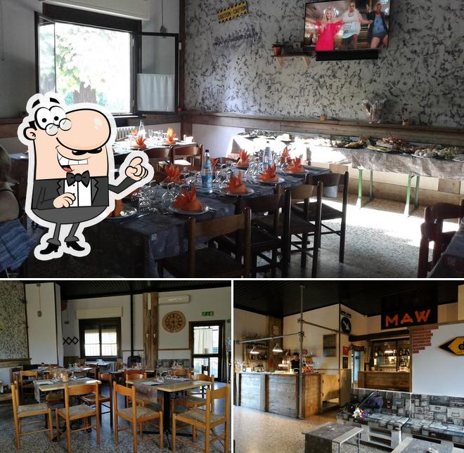 Dai un'occhiata agli interni di Bar Maw