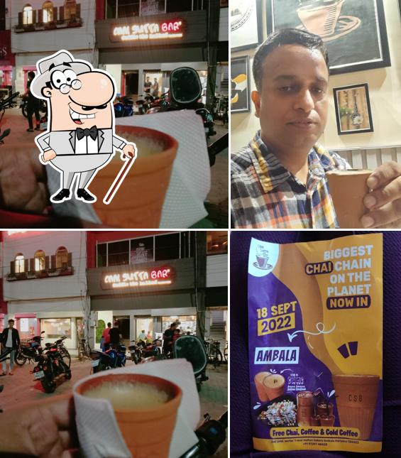 The exterior of Chai Sutta Bar - Ambala