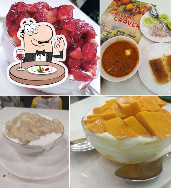 Food at Cream Craver