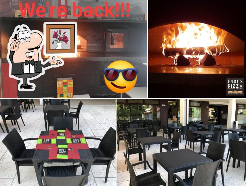 Gli interni di ENRI'S PIZZA