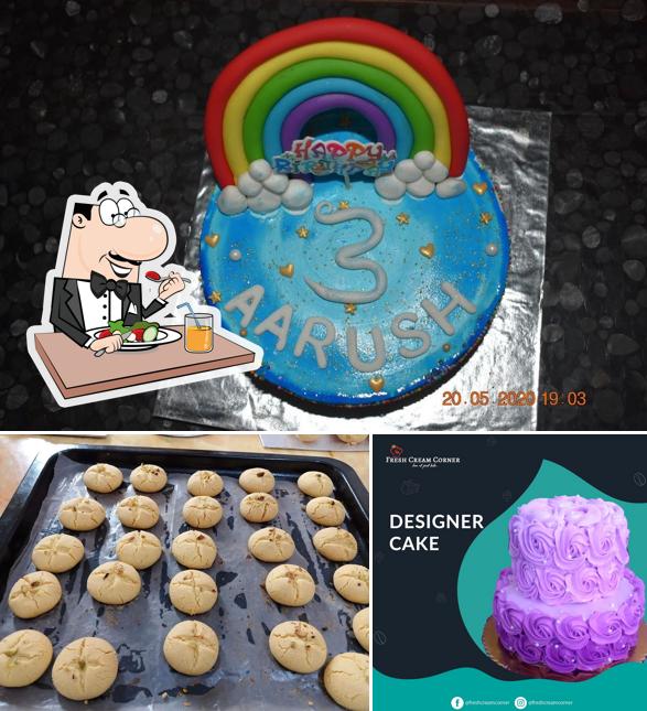 Food at Fresh Cream Corner