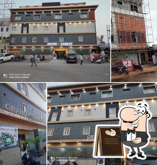 The exterior of Grand samrat