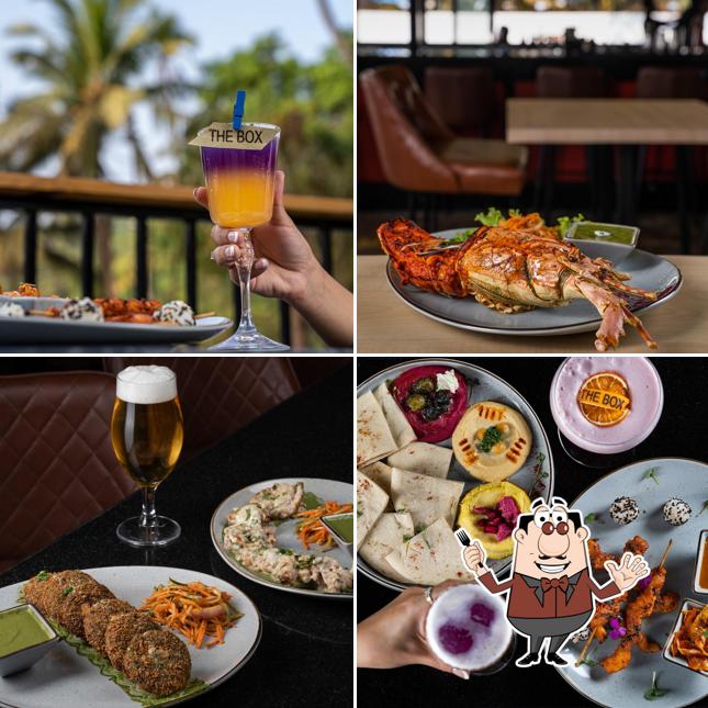 Food at Seawood beachfront resort