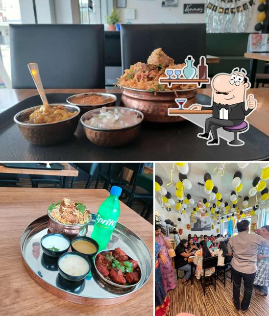 The photo of Kinnus Kitchen - Best Restaurants & Best Catering Services in Gachibowli hyderabad’s interior and food