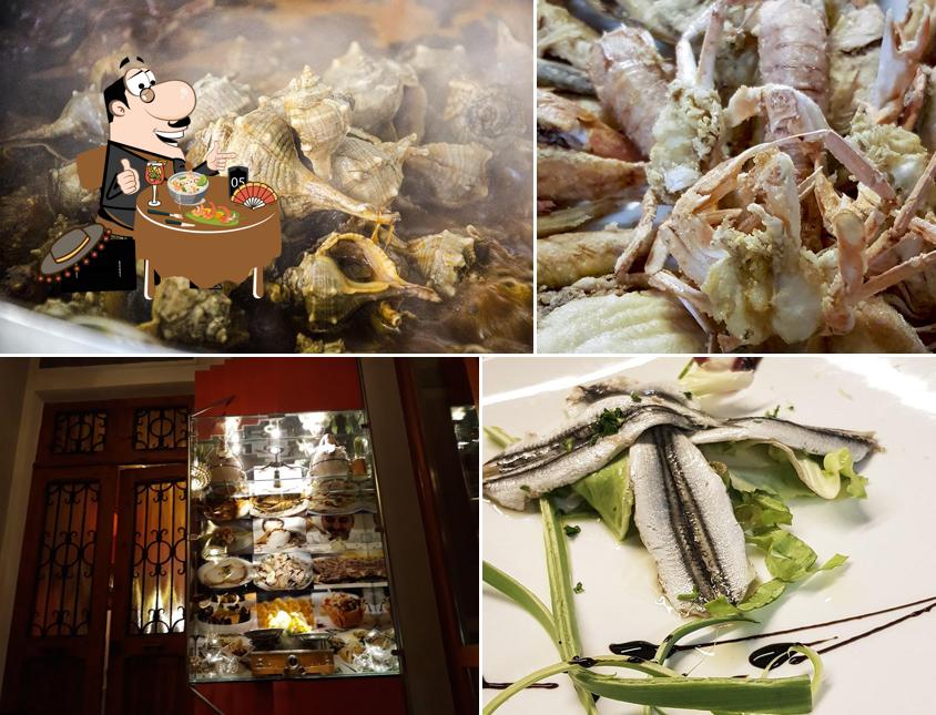 Cibo al Ristorante Pizzeria Il Falcone
