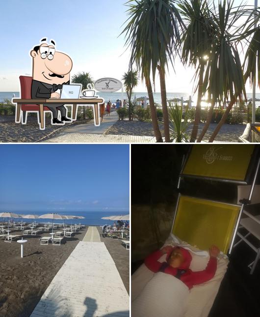 Dai un'occhiata agli interni di Sorbizzi Beach Food Bar