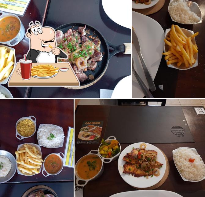 Batata frita em Tio Xu e Tia Fa Comida Caseira Guara