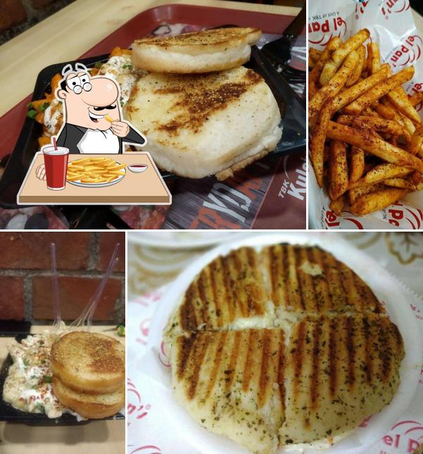 French fries at TBK Kulcha's