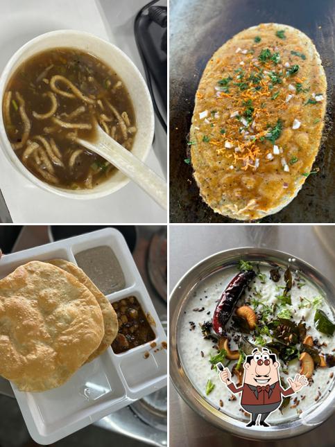 Food at Team Taaza kitchen