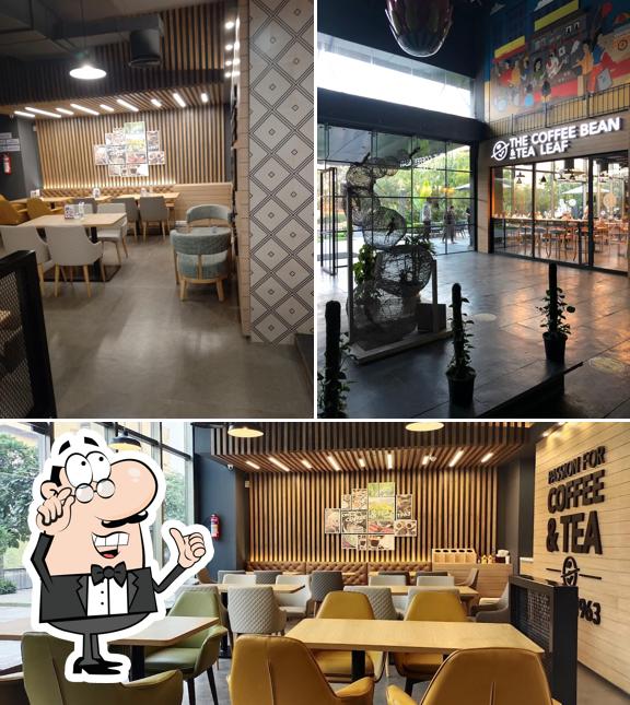 The interior of The Coffee Bean & Tea Leaf