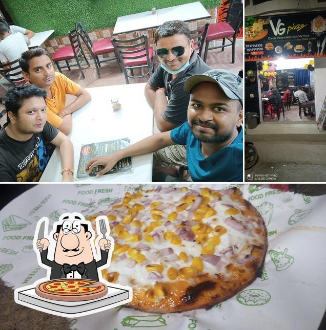 Get various types of pizza