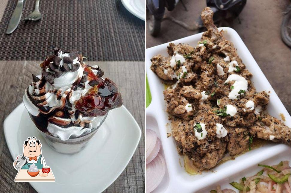 Order one of the sweet dishes