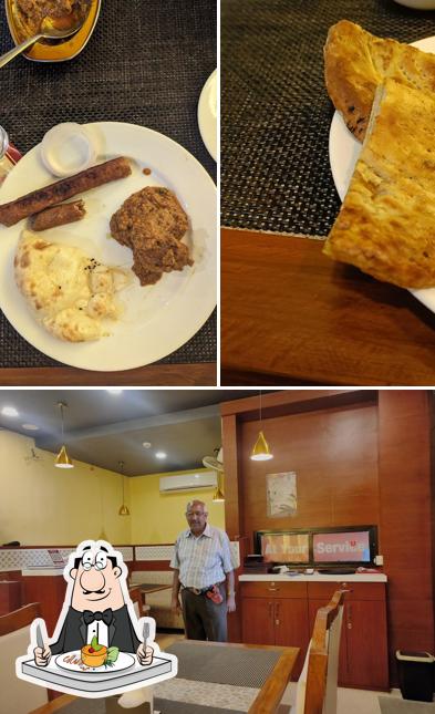 Check out the image displaying food and interior at हाउस of K Best non-veg Restaurant in Gwalior